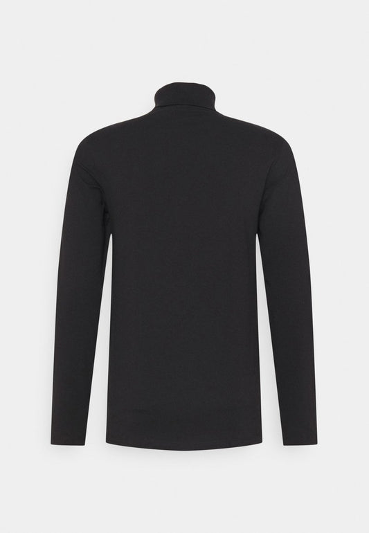 Lindbergh ROLL NECK TEE - Langarmshirt - Black