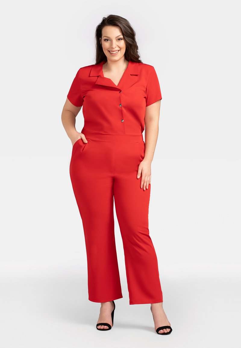 Jumpsuit - Red