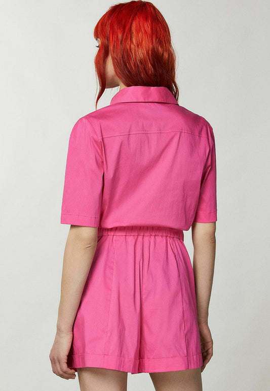 Patrizia Pepe ESSENTIAL - Jumpsuit - Petal Fuchsia