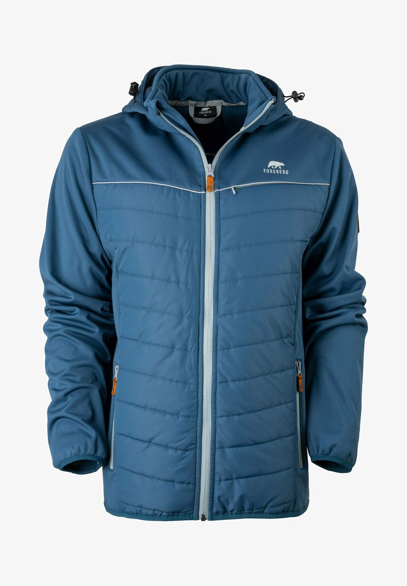 ALRUUT III HYBRID MIT ABNEHMBARER KAPUZE - Winterjacke - Anthrazit Bronze