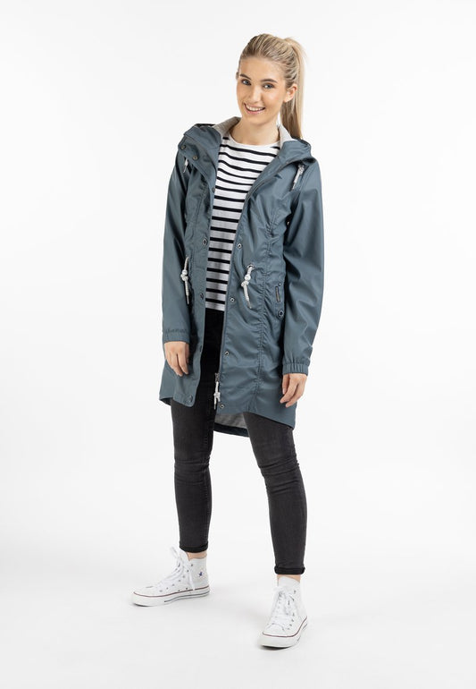 Schmuddelwedda REGEN - Parka - Blue Grey