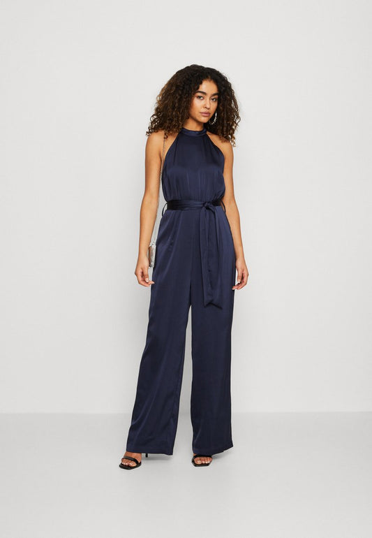 YASFELINA HIGH NECK - Jumpsuit - Evening Blue
