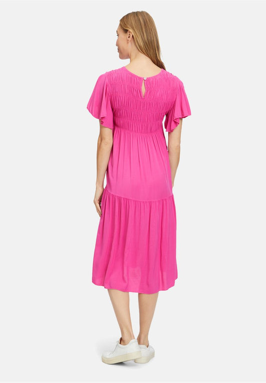 CARTOON UNIFARBEN - Freizeitkleid - Fuchsia Rose