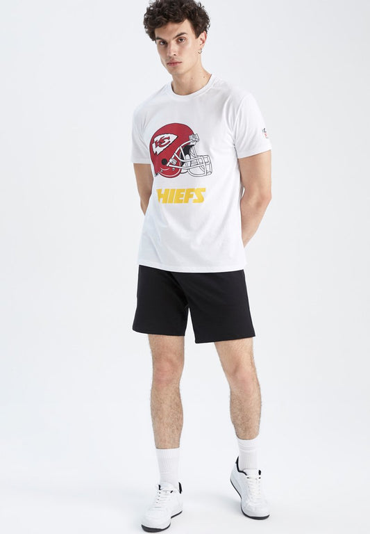DeFacto KANSAS CITY CHIEFS REGULAR FIT - T-Shirt Print - White