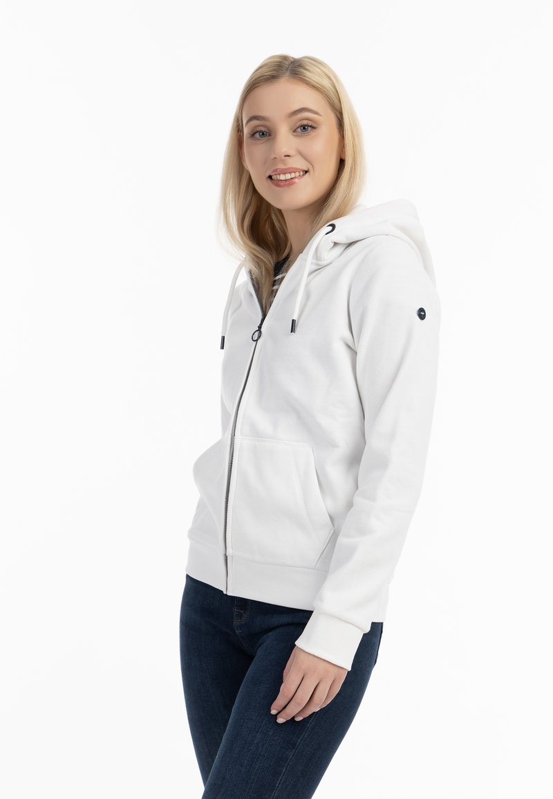 Dreimaster KILATA - Sweatjacke - Weiss
