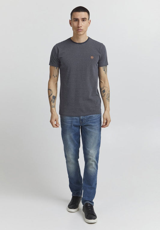Indicode Jeans LUPKO - T-Shirt Print - Navy