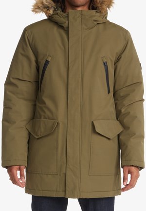 Marc O'Polo DENIM OVERSHIRT LONGSLEEVE COLLAR PATCH POCKET - Kurzmantel - Fresh Bleached Cobalt Blue
