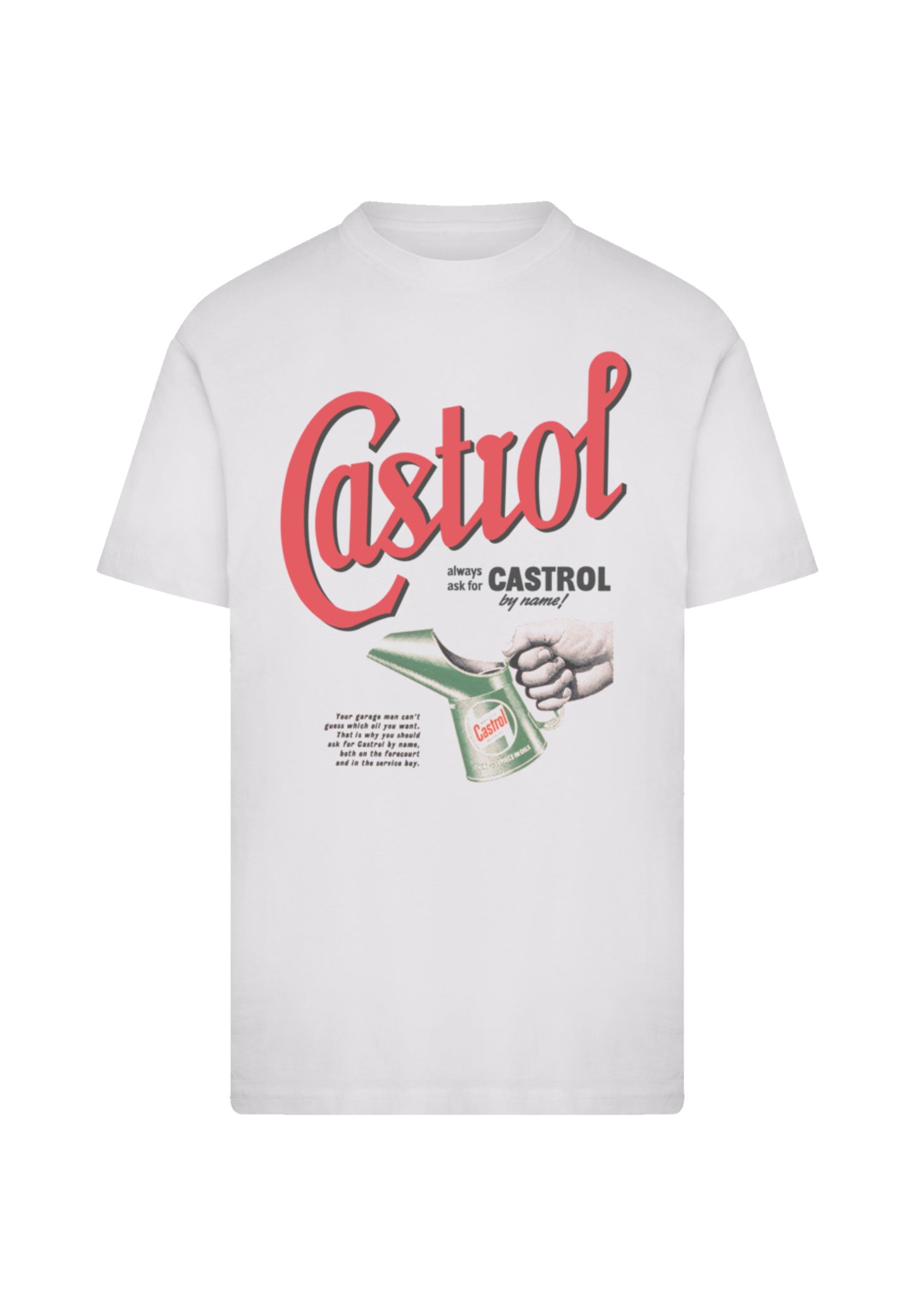 F4NT4STIC CASTROL BY NAME - Print T-shirt - Schwarz