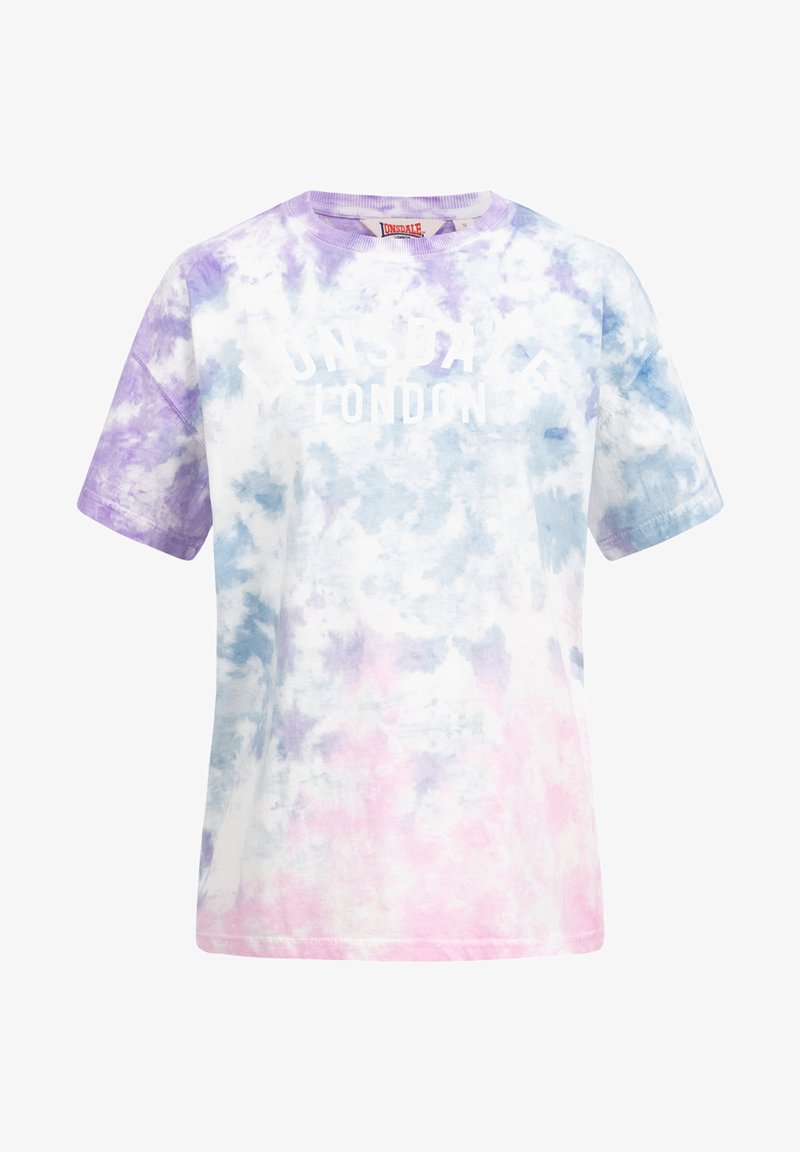 Lonsdale KILDONAN - T-Shirt Print - Multicolour White
