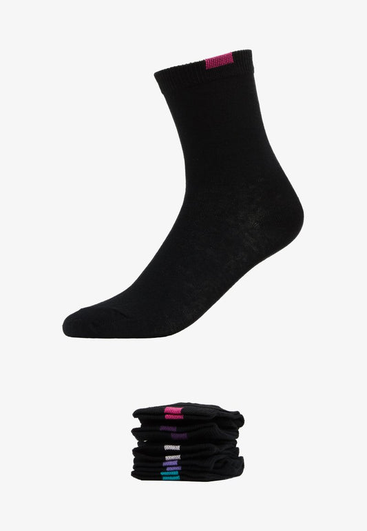 ECODIM CREW SOCKS 5 PACK - Socken - Black