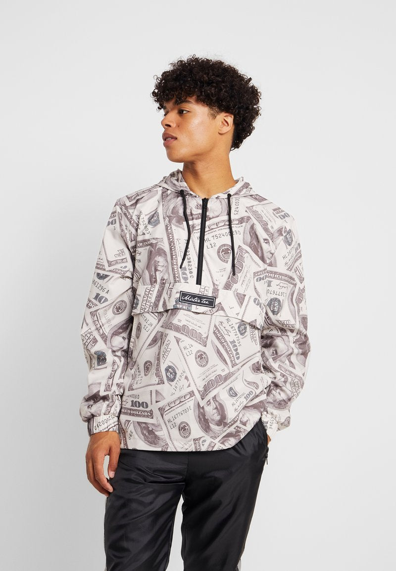 MISTER TEE DOLLAR - Windbreaker - Sand