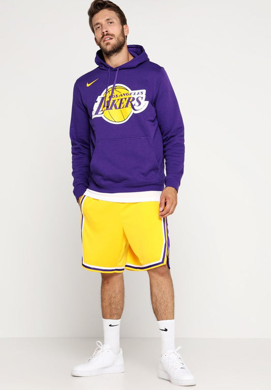 Nike Performance LA LAKERS NBA SWINGMAN SHORT - Kurze Sporthose - Amarillo/field Purple/white