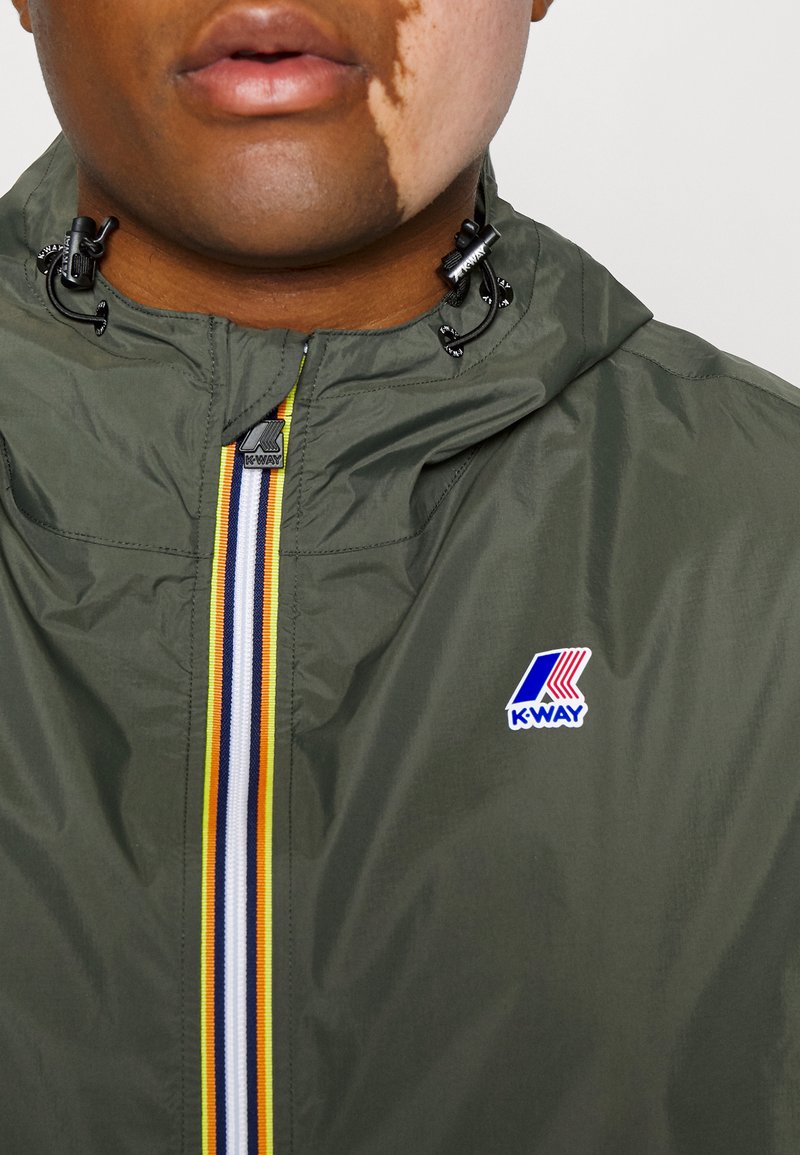 K-Way PLUS LE VRAI CLAUDE UNISEX - Kurzmantel - Green Blackish