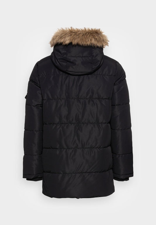 Jack & Jones JCOCROFT LONG PUFFER - Wintermantel - Black
