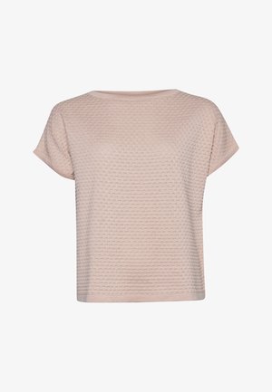 MIT FALTEN - T-Shirt Print - Dunkellila
