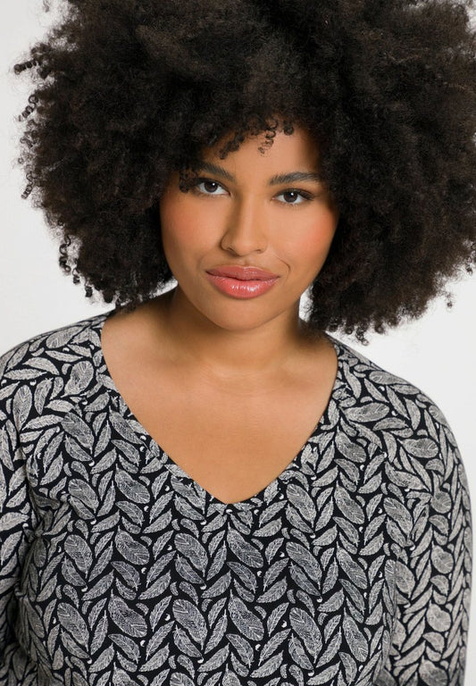 Ulla Popken Bluse - Noir