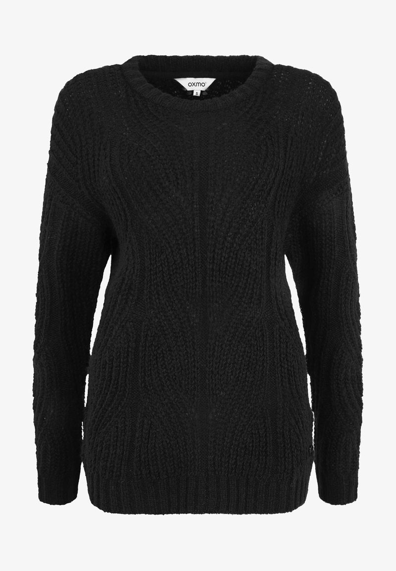 OXMO OXCHIARA - Strickpullover - Black