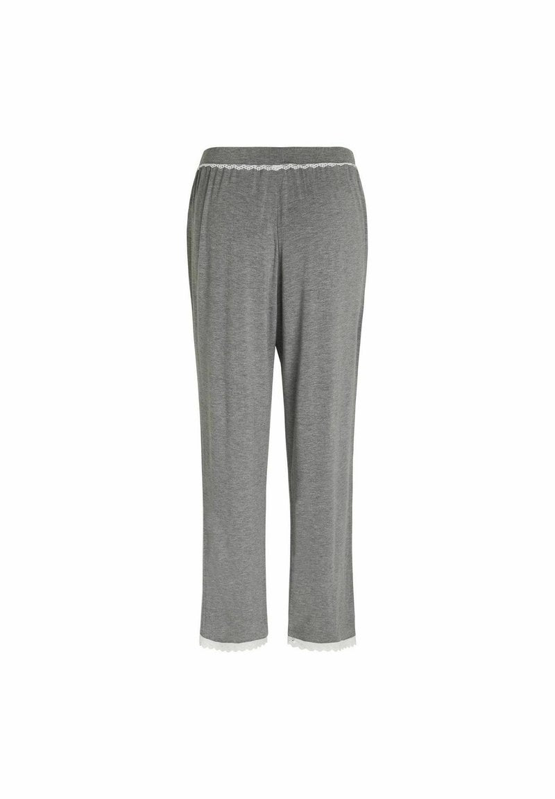 JASMIN - Nachtwäsche Hose - Grey Melange