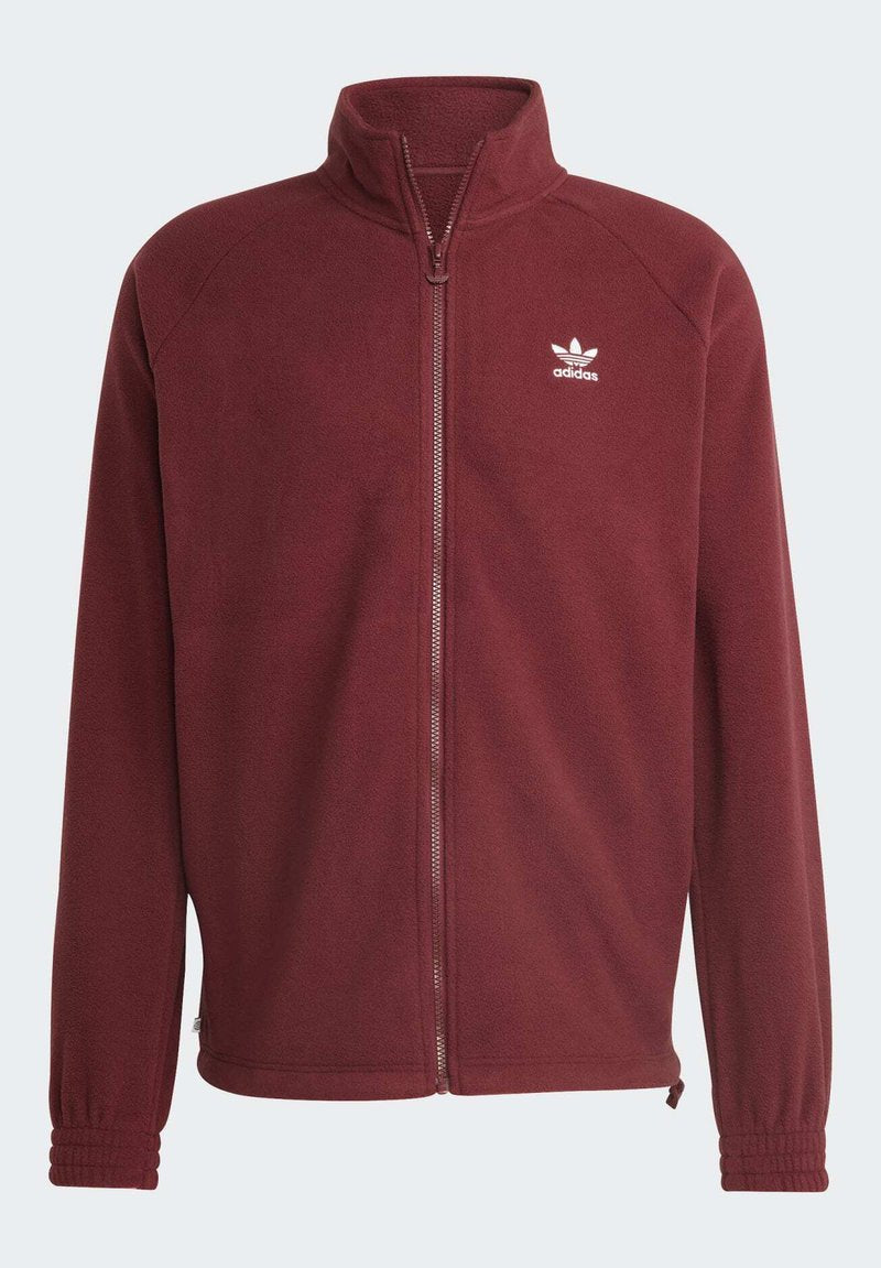Adidas Originals TREFOIL TEDD - Fleecejacke - Shadow Red