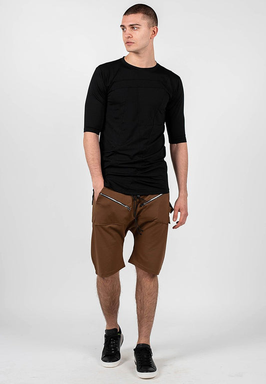 ESTINTI - Shorts - Braun
