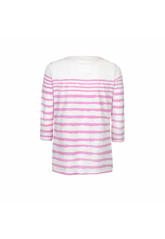 CARLA 3/4 ARM - T-Shirt Print - Pink