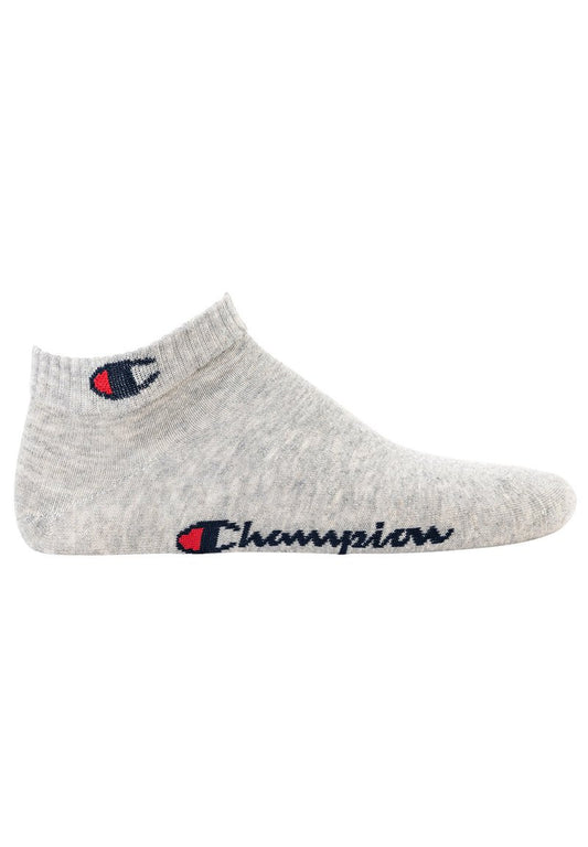Champion UNISEX 3 PAAR - QUARTER BASIC - Socken - Grau