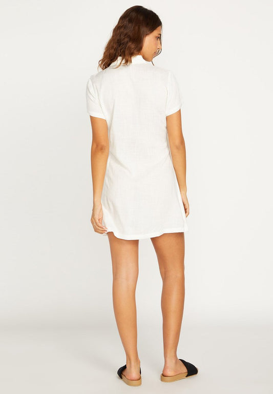 Volcom COCO HO - Blusenkleid - Star White