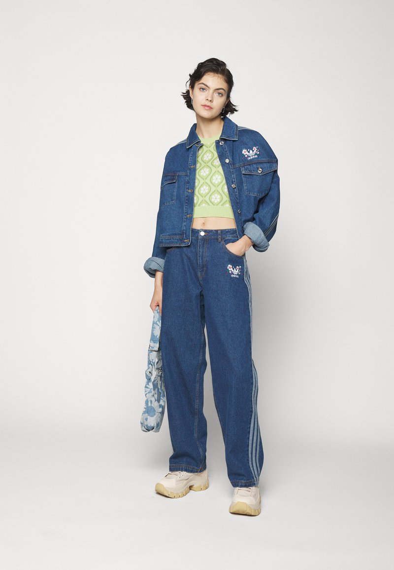 Adidas Originals PANT - Jeans Relaxed Fit - Blue Indigo Denim