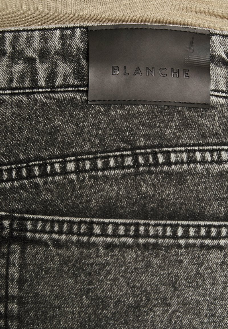 Blanche GIANNA JEANS - Jeans Straight Leg - Grey Denim