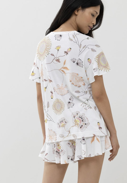 MEY Nachtwäsche Shirt - Weiss