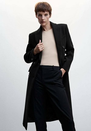 Anna Field Klassischer Mantel - Black