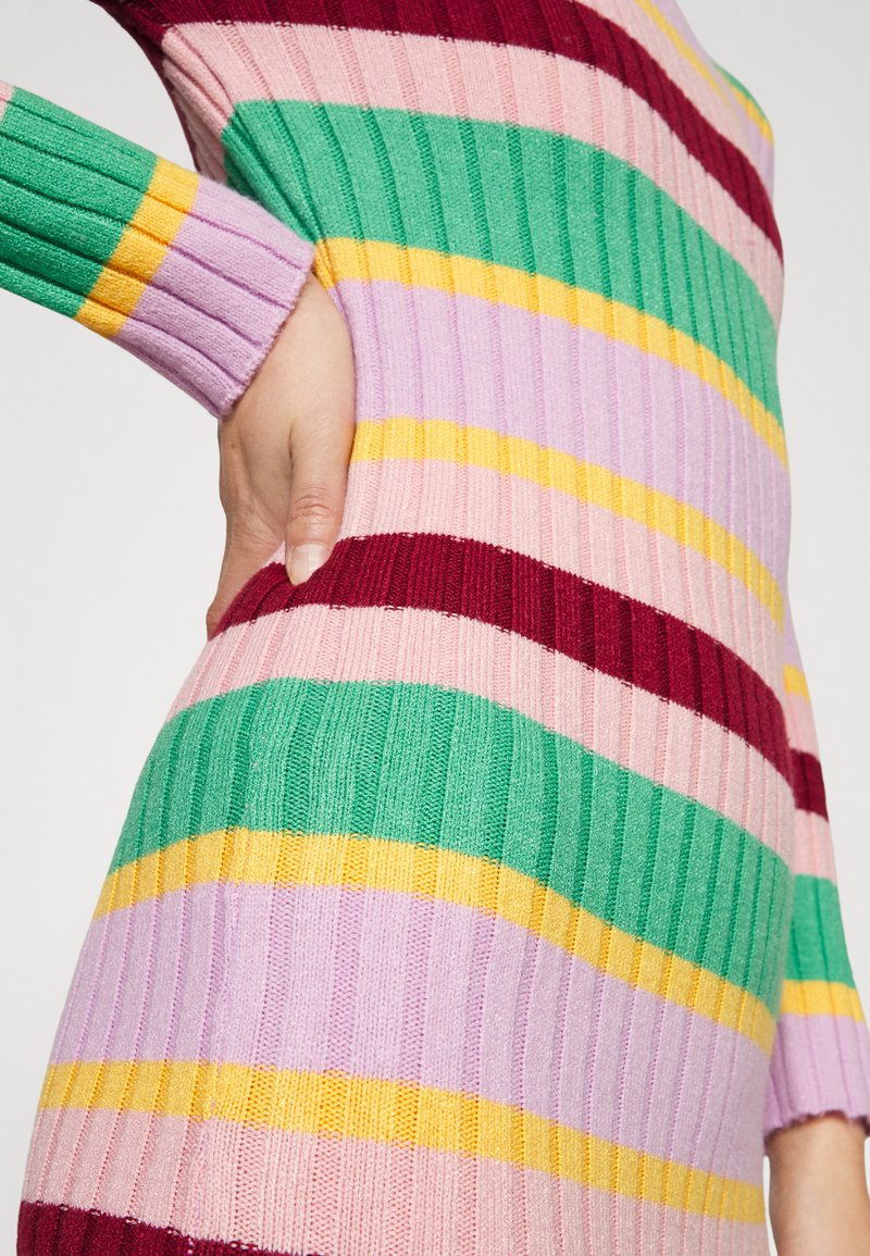 YASPEREGRINE DRESS - Strickkleid - Jelly Bean Multicolor