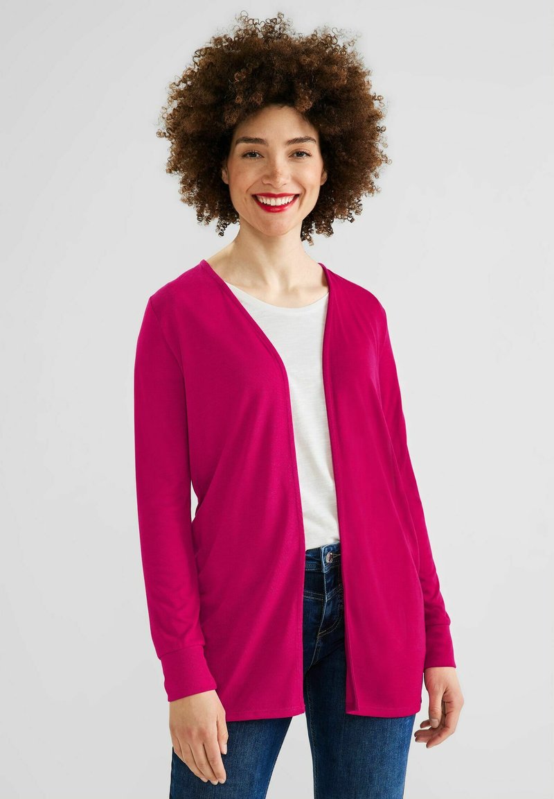STREET ONE Strickjacke - Pink