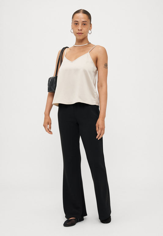 ONLY Petite ONLSCARLETT FLARED - Trousers - Black
