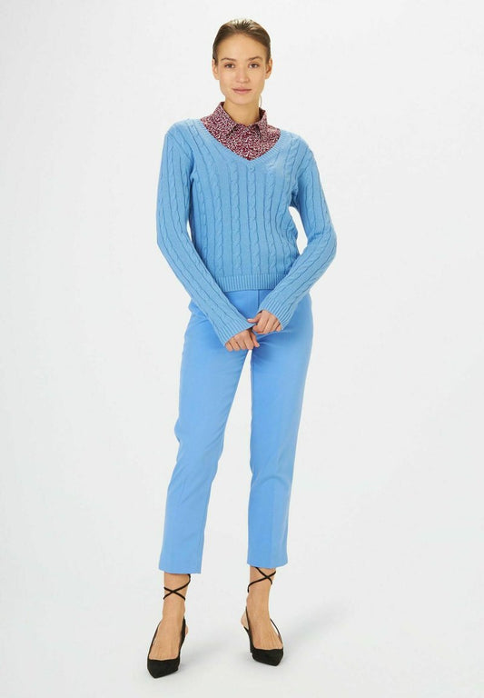 REGULAR FIT - Chino - Indaco
