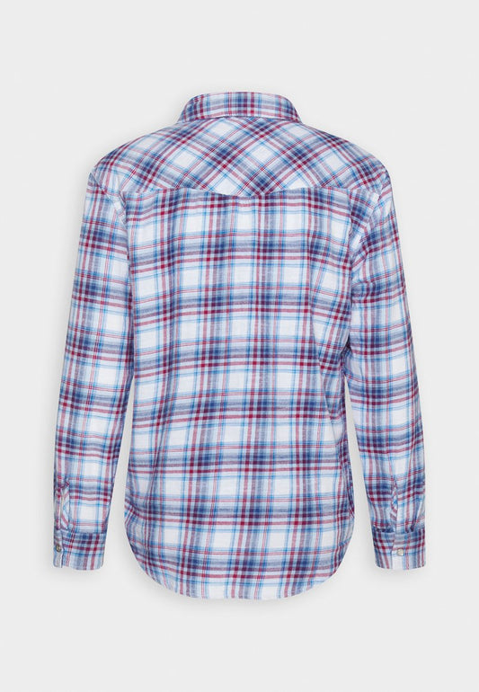 RELAXED FIT WESTERN - Hemd - Bright White