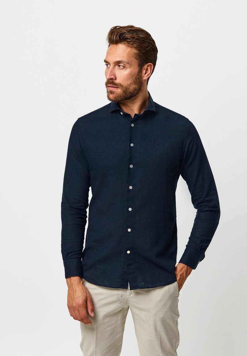 Profuomo SLIM FIT - Hemd - Navy