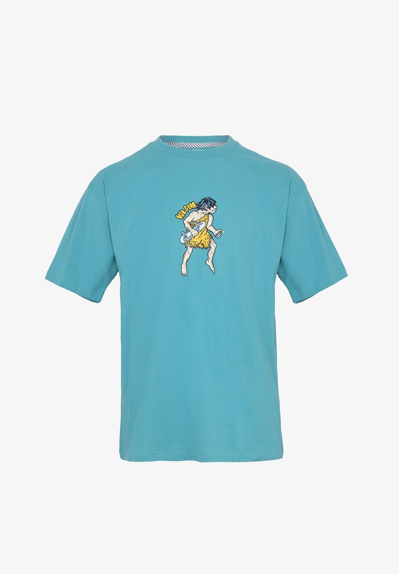 Volcom FA TODD BRATRUD - T-Shirt Print - Temple Teal