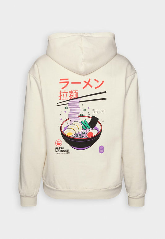 Kaotiko FRESH NOODLES UNISEX - Sweatshirt - Ivory