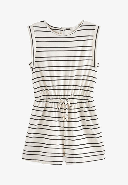 Next STANDARD - Jumpsuit - Ecru Cream Stripe