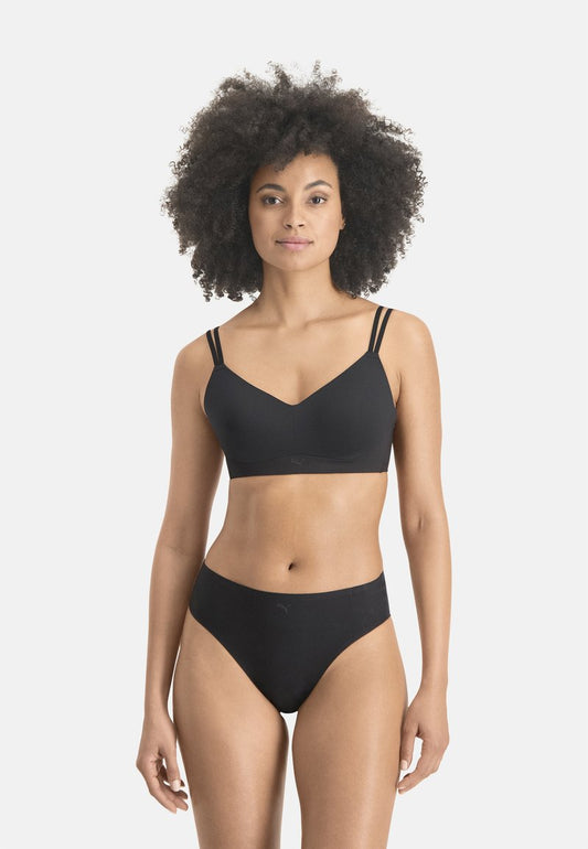 Puma MEDIUM SUPPORT ACTIVE - Bustier - Black