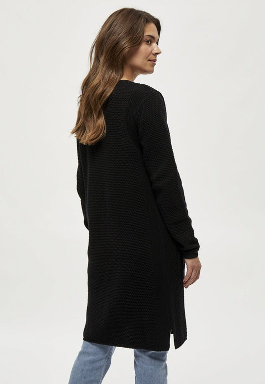 Minus VIBE - Strickjacke - Black
