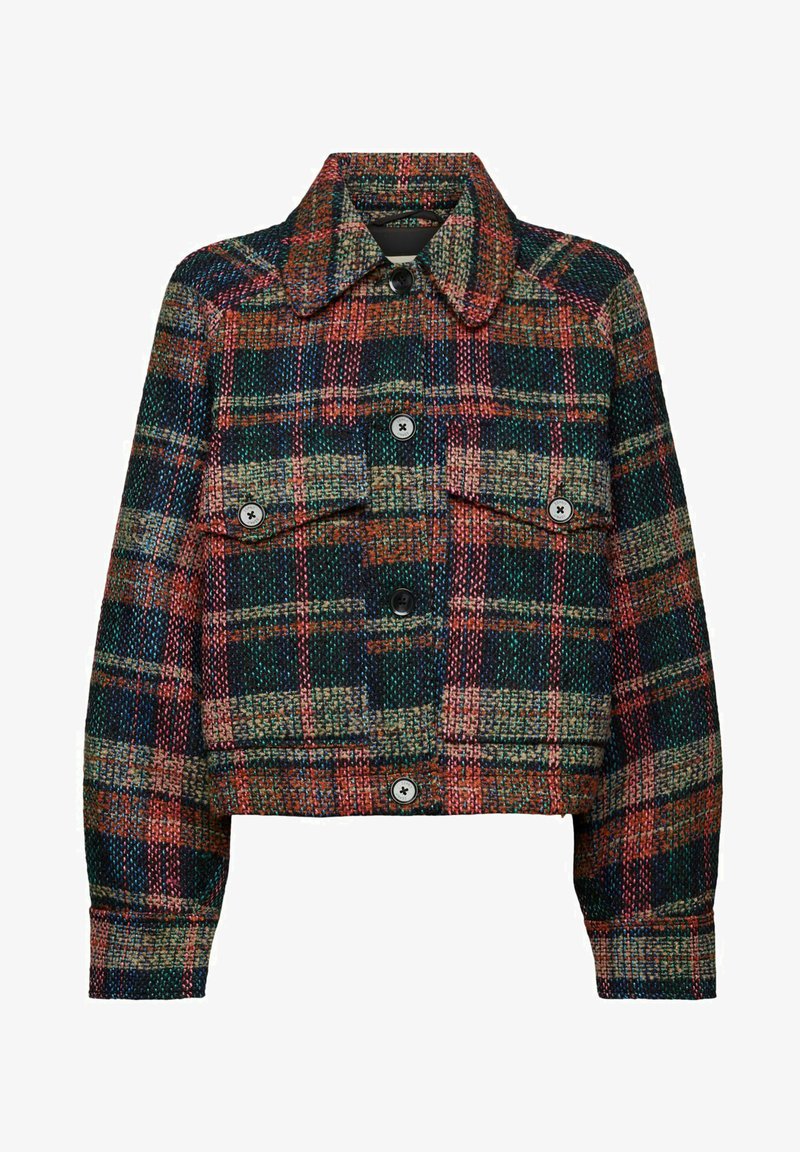 Edc By Esprit Leichte Jacke - Brown