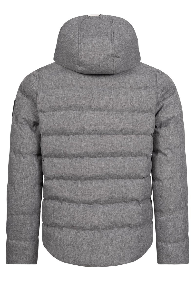 BRAVE SOUL Winterjacke - Grau Meliert