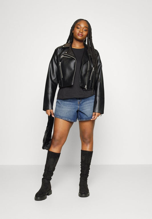 MOM - Jeans Shorts - Blue Denim