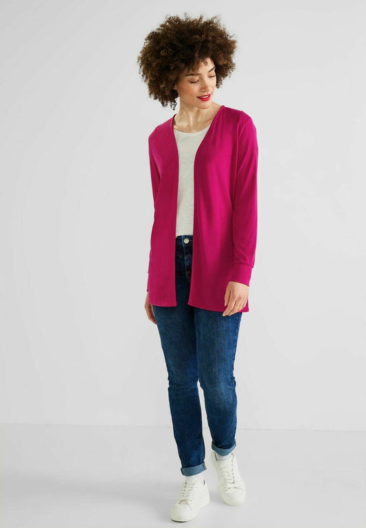 STREET ONE Strickjacke - Pink
