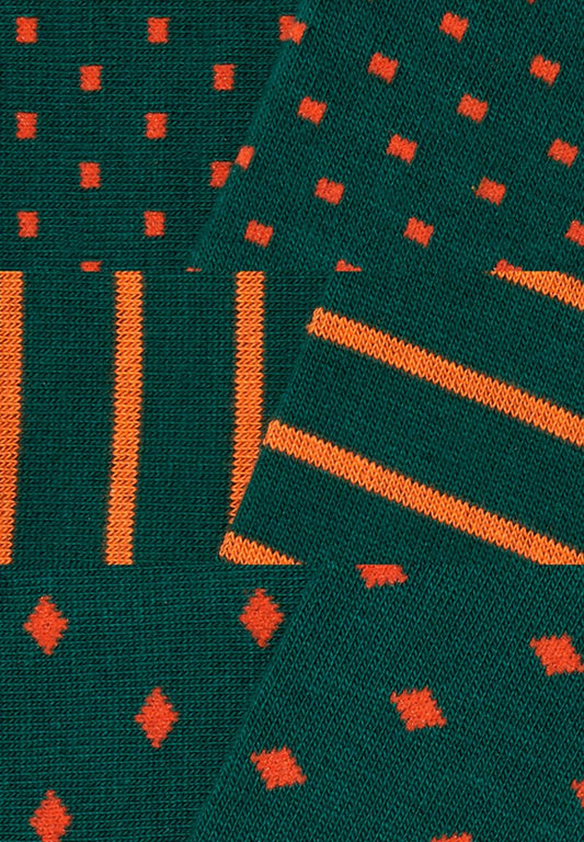 3 PACK - Socken - Dark Green