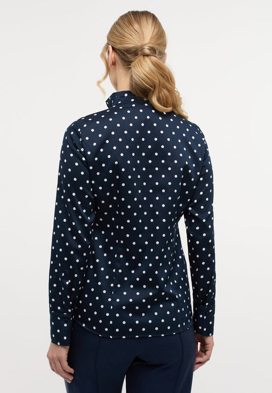 Eterna KELCHKRAGEN - Hemdbluse - Navy