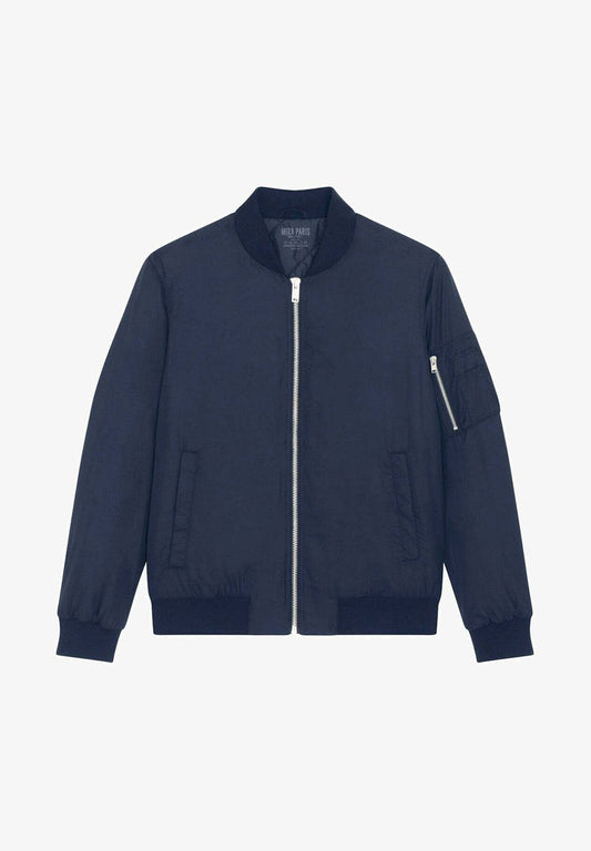 FEARLESS BACK EMBROIDERY UNISEX - Bomberjacke - Dark Blue