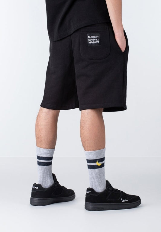 MARKET DARK AND LIGHT DUCK - Shorts - Black